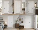 6/8 Flat Panel - Single Interior Prehung Door