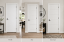 8/0 Modern Panel - Single Interior Prehung Door