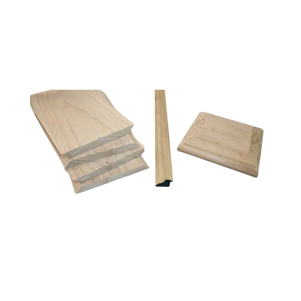 Box Newel Post Kit - Poplar