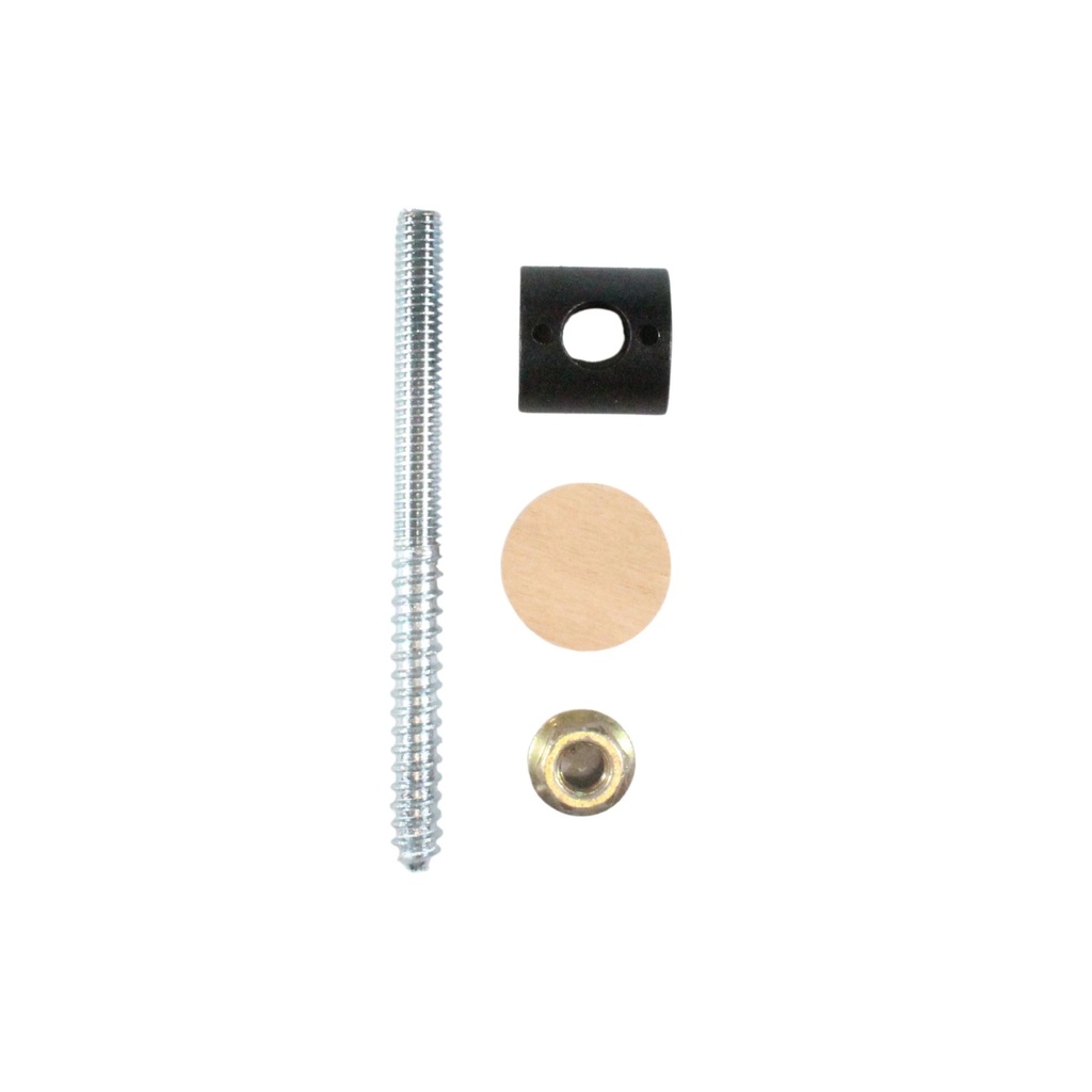 Rail Bolt with Alder Plug
