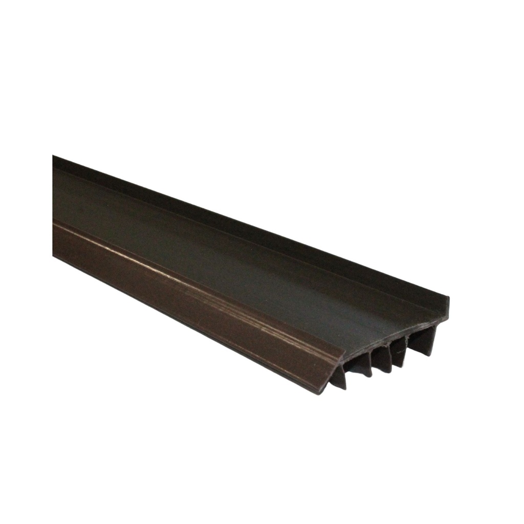 Staple-On Door Sweep for 2-1/4" Thick Door - 4/0