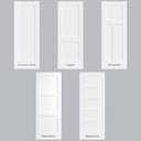 6/8 Flat Panel - Single Interior Prehung Door
