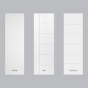8/0 Modern Panel - Single Interior Prehung Door