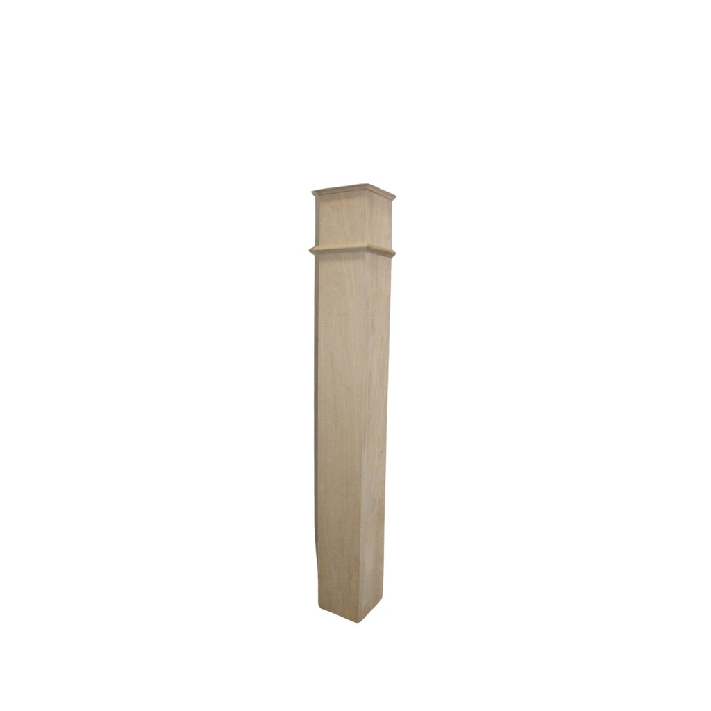 Box Newel Post - Poplar