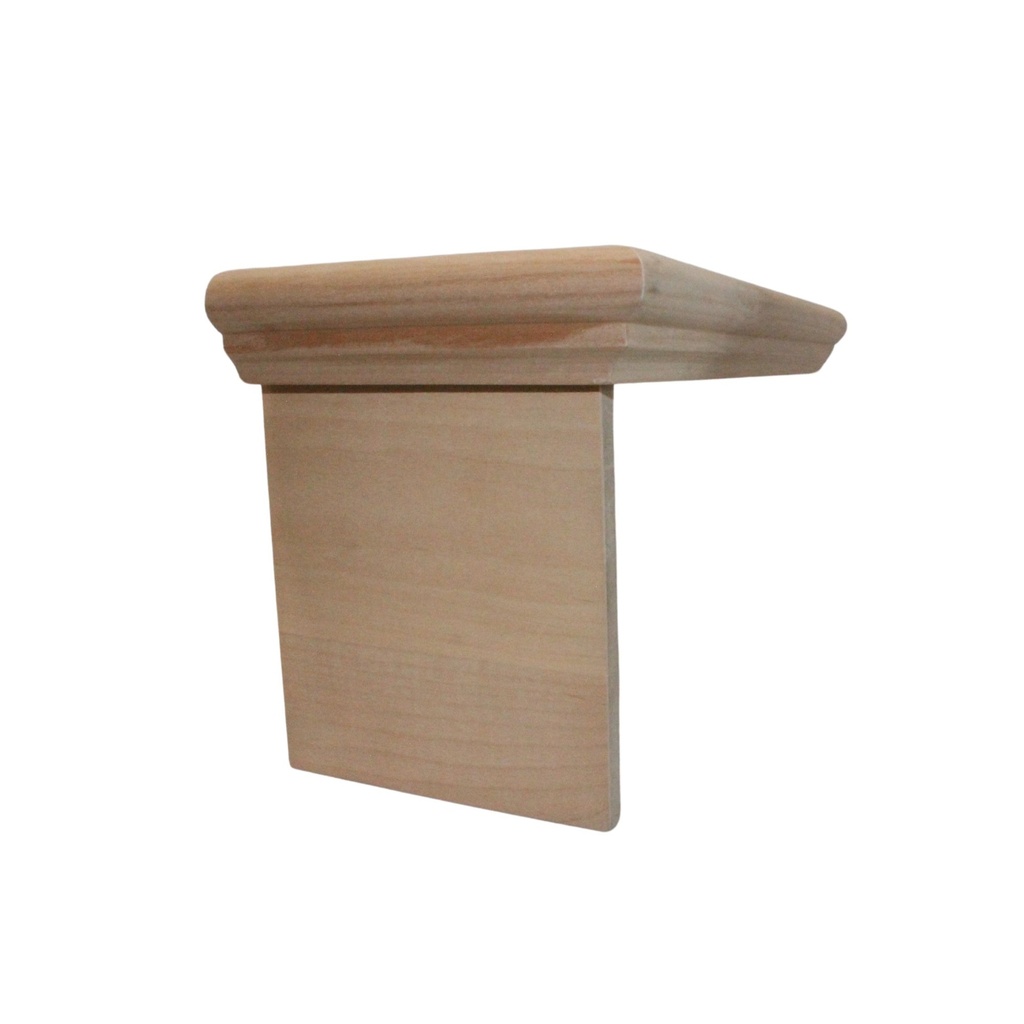 False Tread Cap w/ Riser - Alder - 6" - Traditional