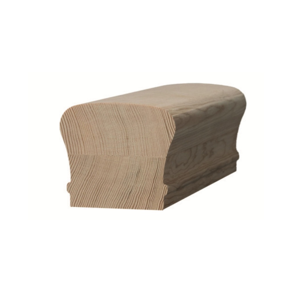 Large Breadloaf Handrail - Alder