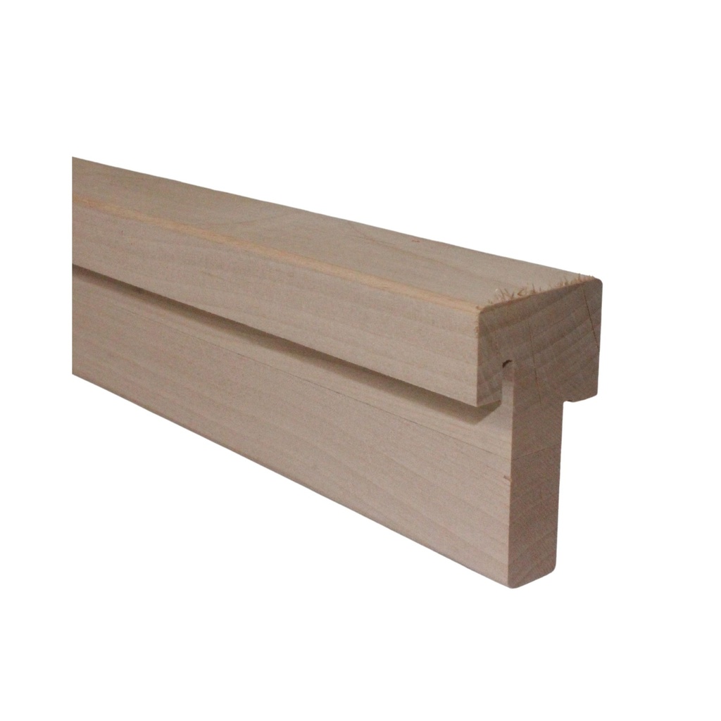 T-Astragal - Exterior - Knotty Alder - 1-3/4" Door - 10'