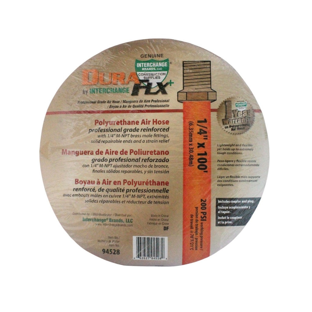 Air Hose - Duraflex - 100'
