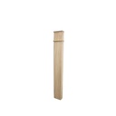 Half Box Newel Post - Poplar