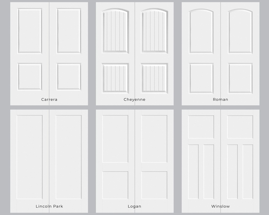 6/8 Double Interior Prehung Door