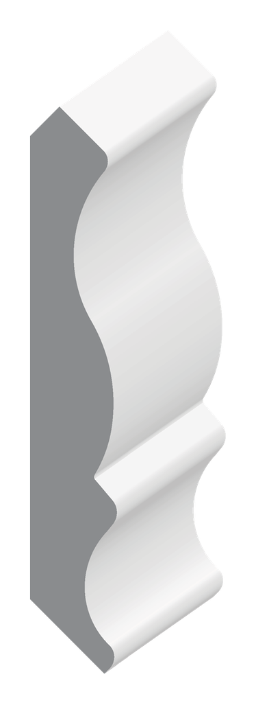 3-1/4" Crown - MDF - 16'