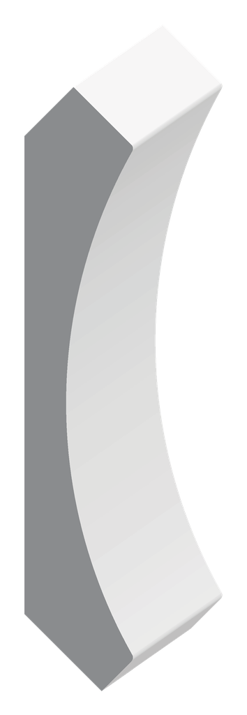 4-1/4" Cove Crown - MDF - 16'