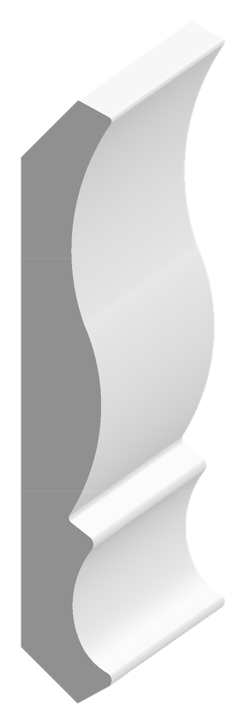 5-1/4" Crown - MDF - 16'