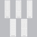 8/0 Raised Panel - Single Interior Prehung Door