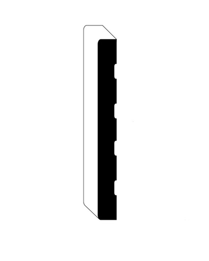 Interior Flat Jamb - Knotty Alder - 82-1/4"