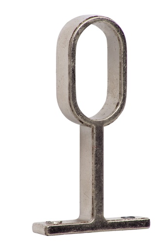 [HW-CHCCOCSV00000000] Oval Center Support Bracket - Silver