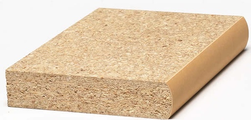 Raw 3/4" Particle Board Shelving - Paper Edge