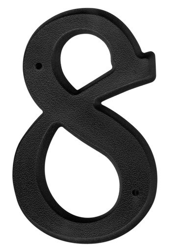 Sure-Loc - 5" House Number - Black Vinyl