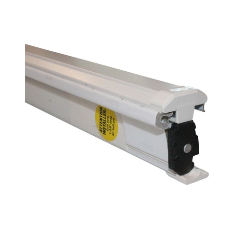 T-Astragal - Aluminum - White - 6/8 - Inswing