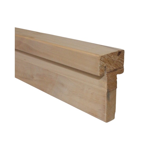 [DS-TAEXE2KA00161035NR] T-Astragal - Exterior - Knotty Alder - 2-1/4" Door - 10'