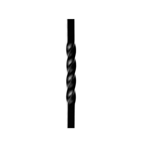 Iron Baluster - 3/4" Mega Series - Black Satin