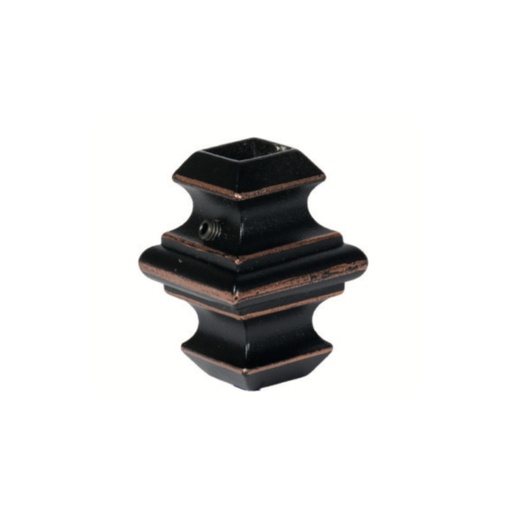 Iron Baluster - 1/2" Basic Series - Rubbed Copper