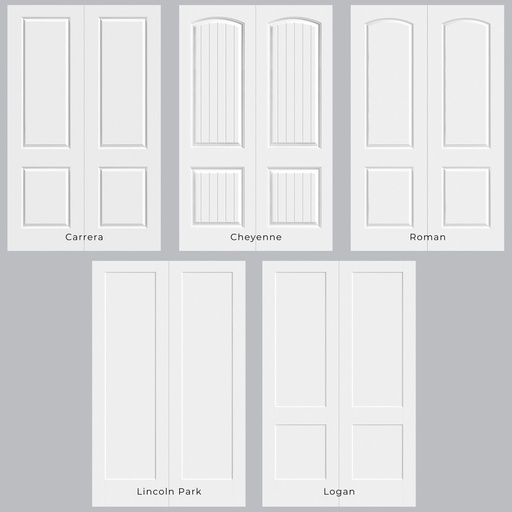 8/0 Double Interior Prehung Door