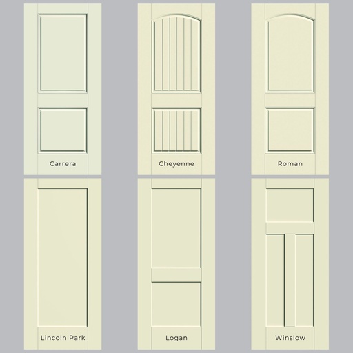 6/8 Single Exterior Prehung Door