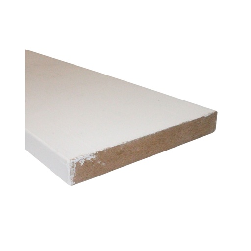[WA-MPHD8HMD107216PR] 1x8 Flat Header - MDF - 16'